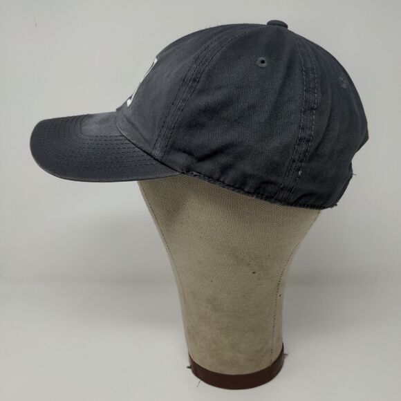 Port Authority Mens Strapback Hat Gray Adjustable Embroidered PH Logo - Picture 5 of 10